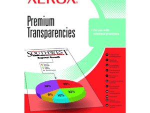 Xerox Transparencies 8.5"x11" Removable Stripe