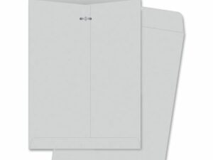 Envelopes Grey Clasp 9x12 100/Pk
