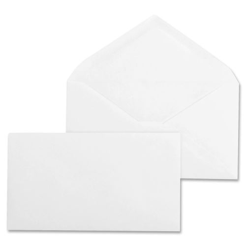 Envelopes Business 3.88x8.88 D/S White 500/Pk