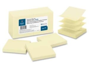 Pads 3x3 Yellow Pop-Up Adhesive Notes 12/Pk