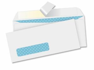 Envelopes Peel/Seal Security Window 4.5x9.5 500/Pk