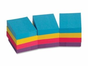 Pads 1.5x2 Extreme Colours Adhesive Notes 12/Pk