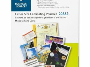 Laminator Letter 11.5x9 Sealed on L/S 5mil Pk/100