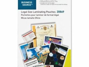 Laminator Legal 9x14.5 3mil Pk/100