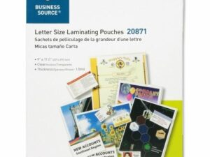 Laminator Letter 9x11.5 1.5mil Pk/250