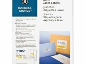 Labels 1x2.62 White Mailing 7500/Pk