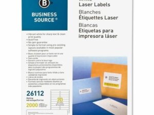 Labels 1x4 White Mailing 2000/Pk