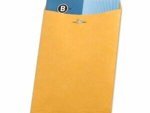 Envelopes Heavy Clasp 6 1/2x9 1/2 Kraft O/E 100/Pk