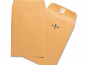 Envelopes Heavy Clasp 4 5/8x6 3/4 Kraft O/E 100/Pk