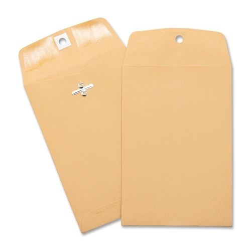 Envelopes Heavy Clasp 5x7 1/2 Kraft O/E 100/Pk
