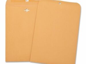 Envelopes Heavy Clasp 8 3/4x11.5 Kraft O/E 100/Pk
