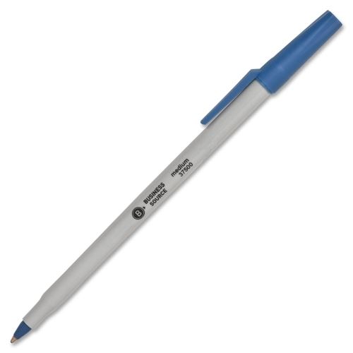 Pens Ballpoint Stick Blue Medium Point 12/Pk