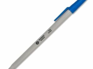 Pens Ballpoint Stick Blue Fine Point 12/Pk