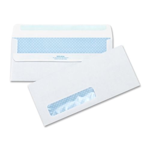 Envelopes Self Seal Security Window 4.5x9.5 500/Pk