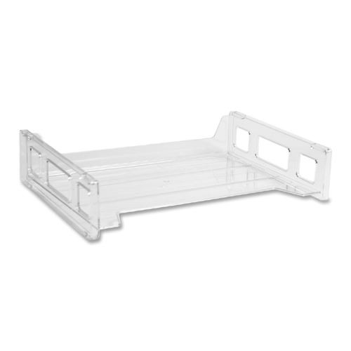 Tray Stackable Side-Load Letter Clear