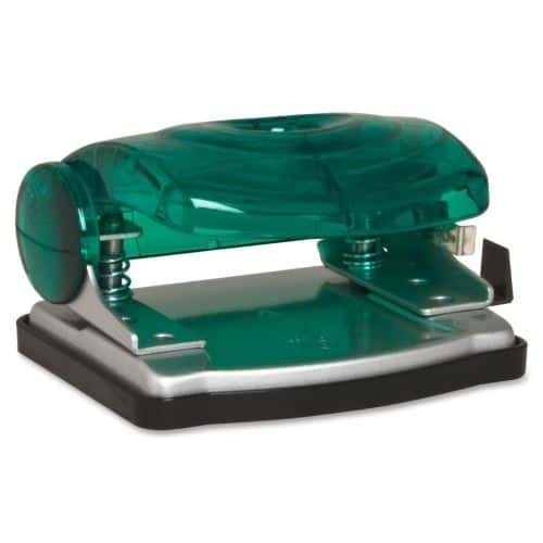 2-Hole Punch Assorted Colors Red,Blue, Black,Green