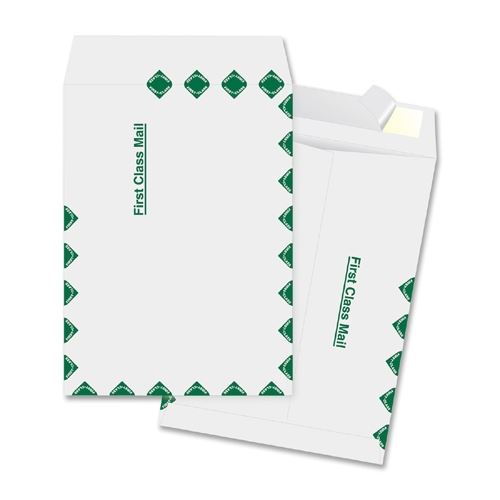 Envelopes Tyvek 12x15.5 F/C White O/E 100/Pk